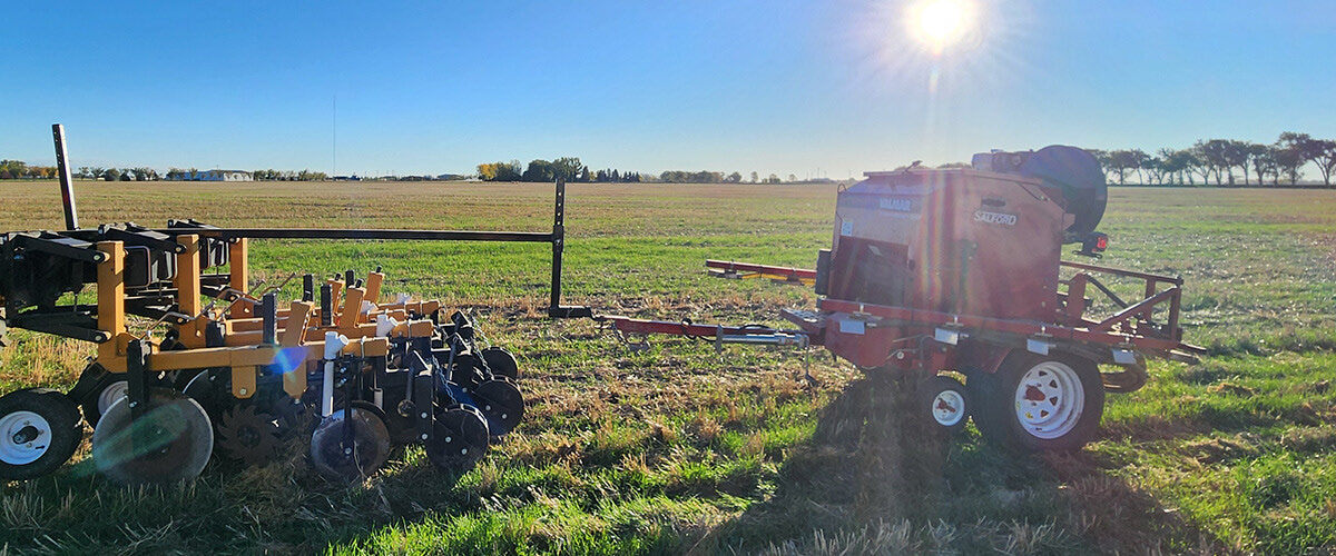 Banding Fertility Using Strip Tillage in Canola